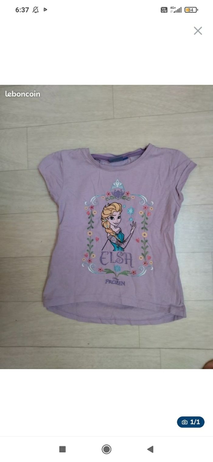 Tee shirt 5 ans Disney