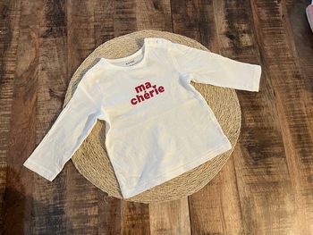 Tee shirt manche longue bébé fille