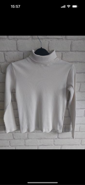 Pull fin col roulé Zara taille 9 ans