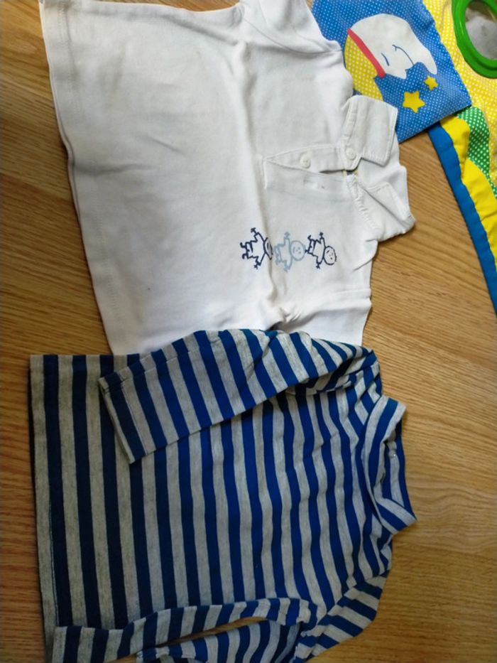 Ensemble t-shirts garçons 12 mois