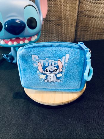 Porte-monnaie Stitch bleu