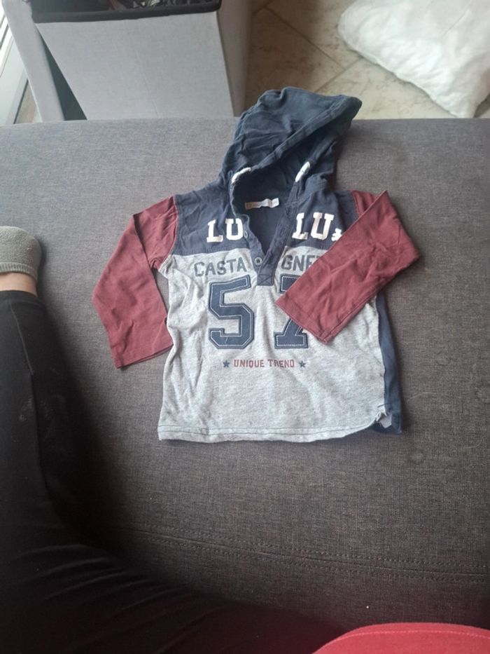 T-shirt longue manche 24 mois