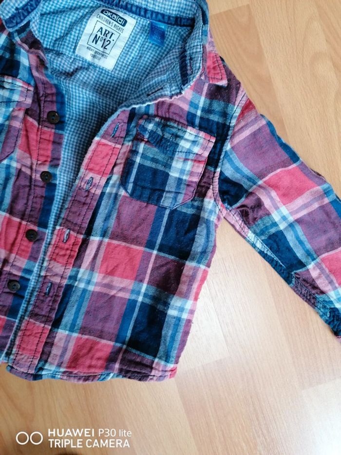 Chemise Okaidi 3 ans 94 cm - photo numéro 4