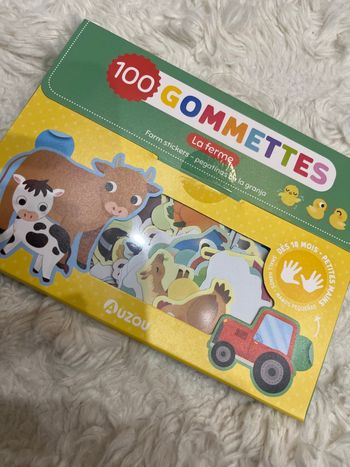 100 gommettes la ferme