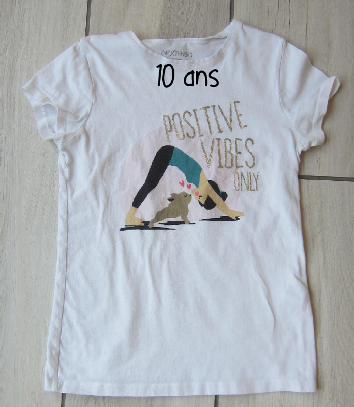 Tee shirt 10 ans