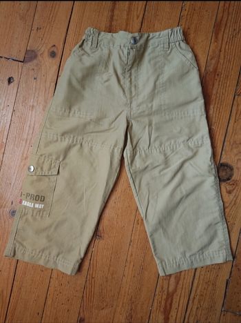 Pantalon beige garçon 3 ans Tissaia
