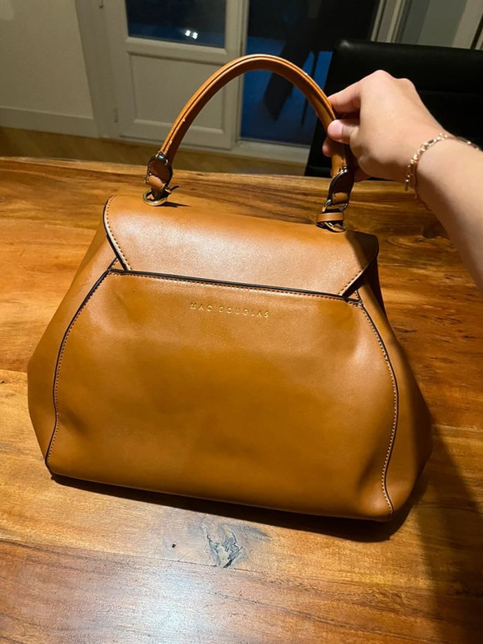 Sac Mac Douglas camel taille avec bandoulière - photo numéro 2