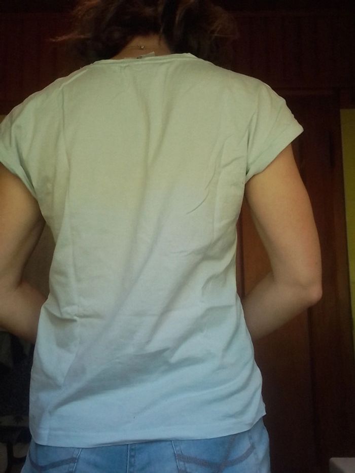 T-shirt femme bleu ciel Titi - photo numéro 6