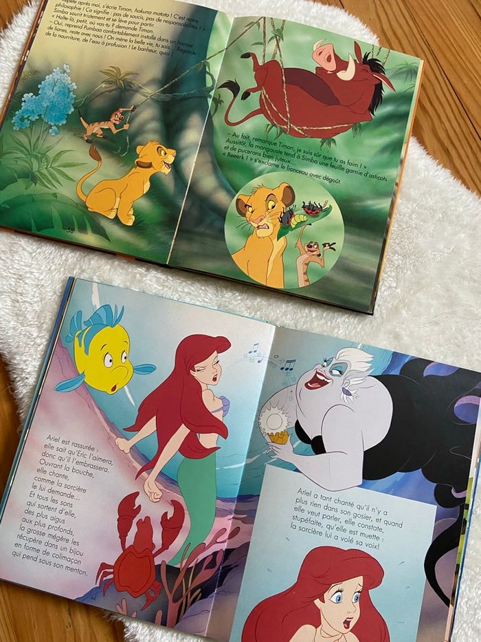 Lot de 2 livres Disney - année 90 - photo numéro 3