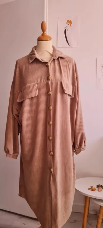 Robe chemise longue 40
