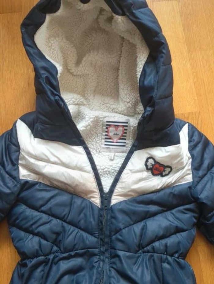 Doudoune fille IKKS 3 ans – Bon état – Chaude & déperlante - photo numéro 2