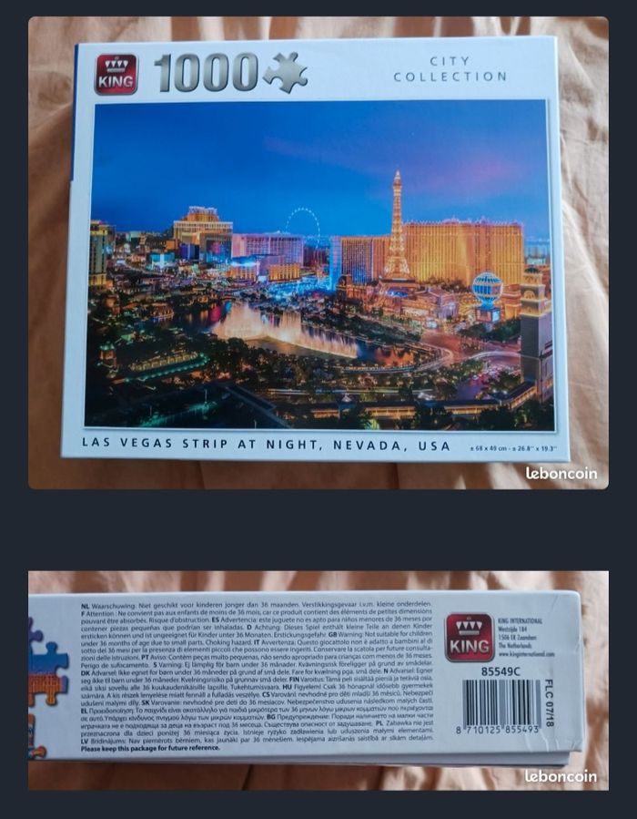 Puzzle, 1000 pièces ; City Collection