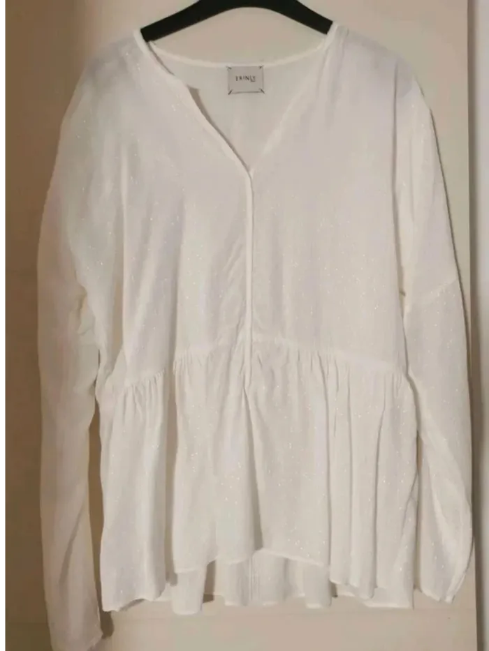 Blouse  légère  écru  36
