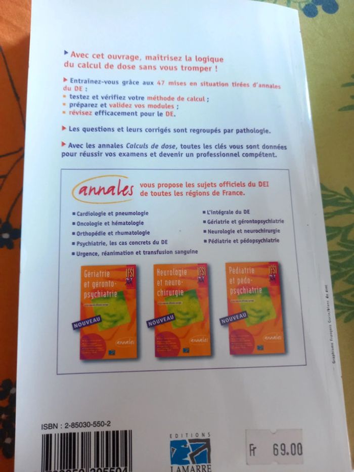 Livre calcul de dose - photo numéro 2