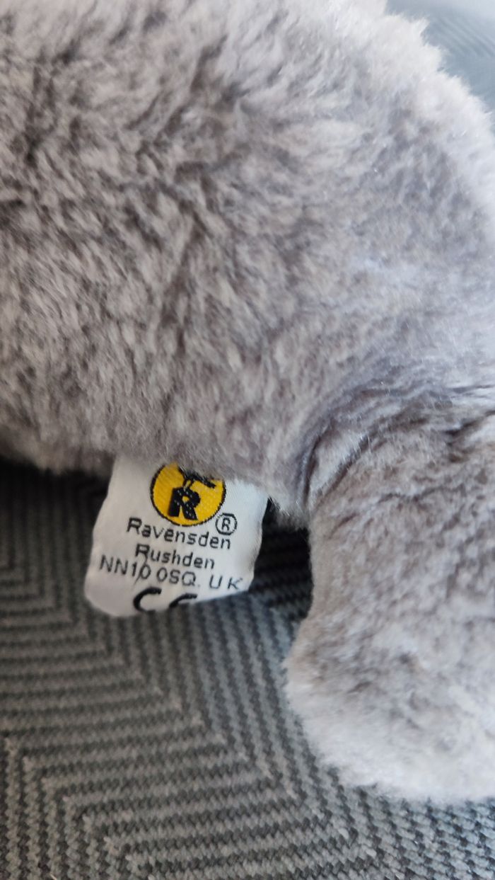 Peluche phoque gris - photo numéro 3