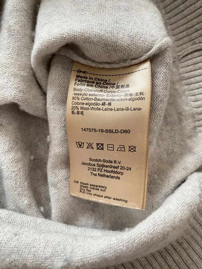 Pull gris Lucky Scotch & Soda - photo numéro 8