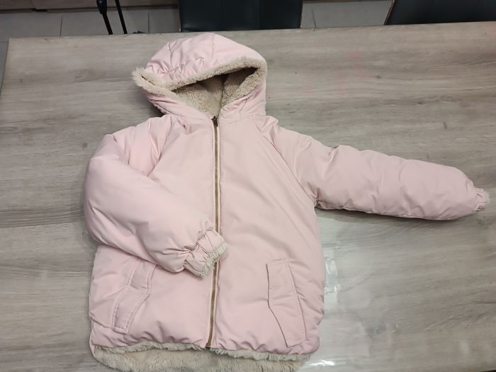 Blouson fourrure réversible okaidi