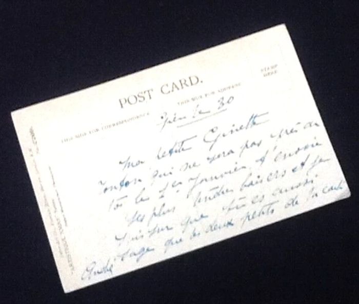 Carte postale ancienne Bonne et Heureuse Année " Artistique XMAS " N° 2209 - photo numéro 3