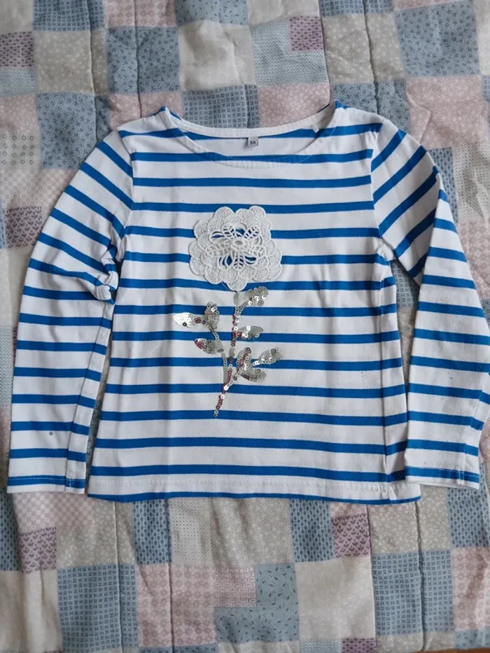 T-shirt marinière 5 ans