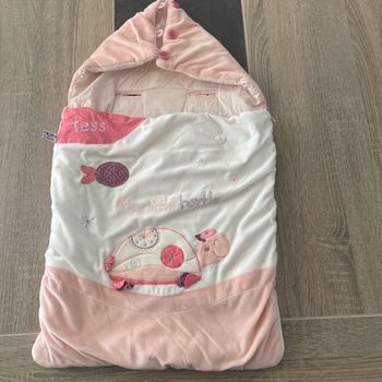 Gigoteuse rose et blanche Sautron