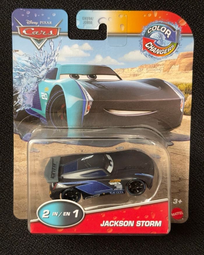 Voiture Disney Pixar Cars – Jackson Storm (2 en 1) - photo numéro 1