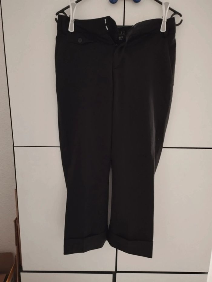 Pantalon en toile noir best of La redoute L