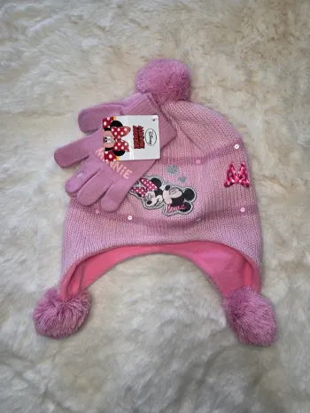 Bonnet bébé fille minnie