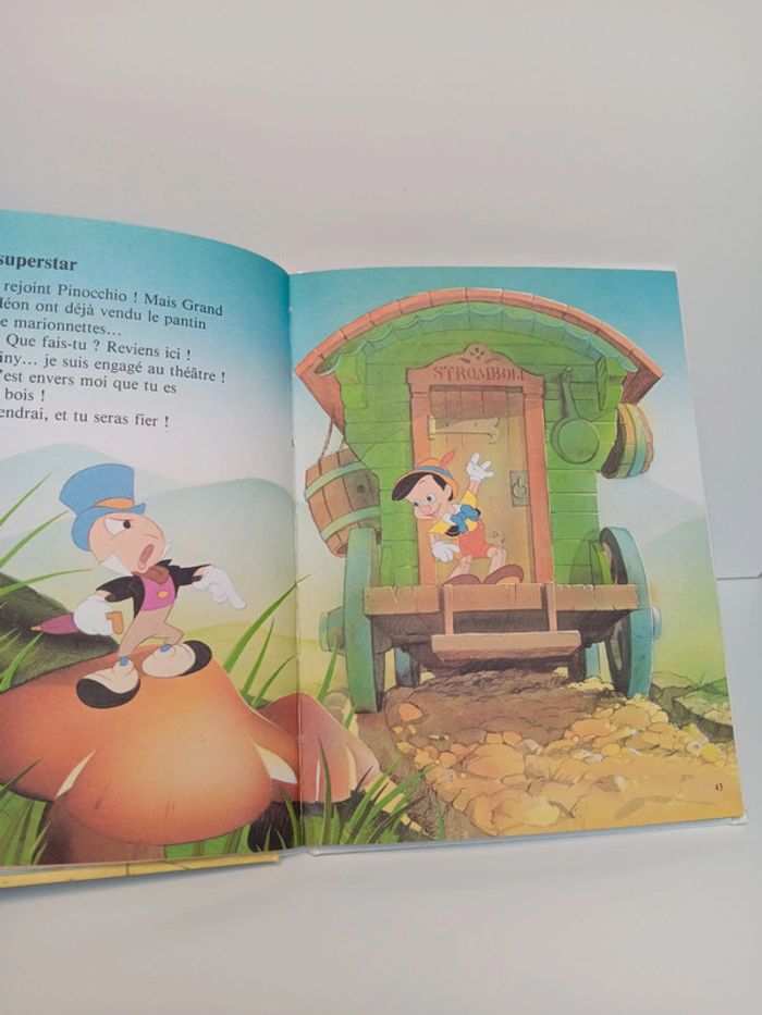 Livre Walt Disney vintage Pinocchio 111 pages - photo numéro 7