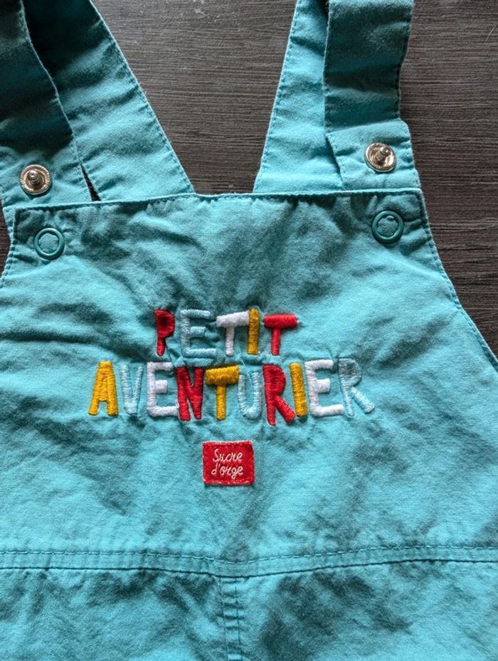 Salopette short très légère été - photo numéro 2