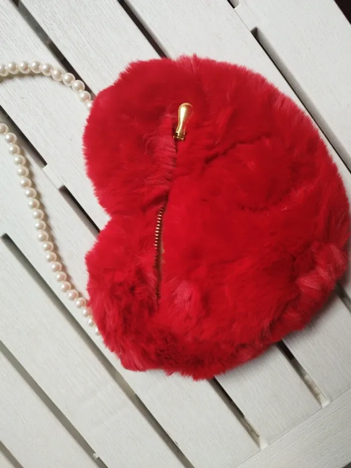 Sac à main forme coeur - photo numéro 3