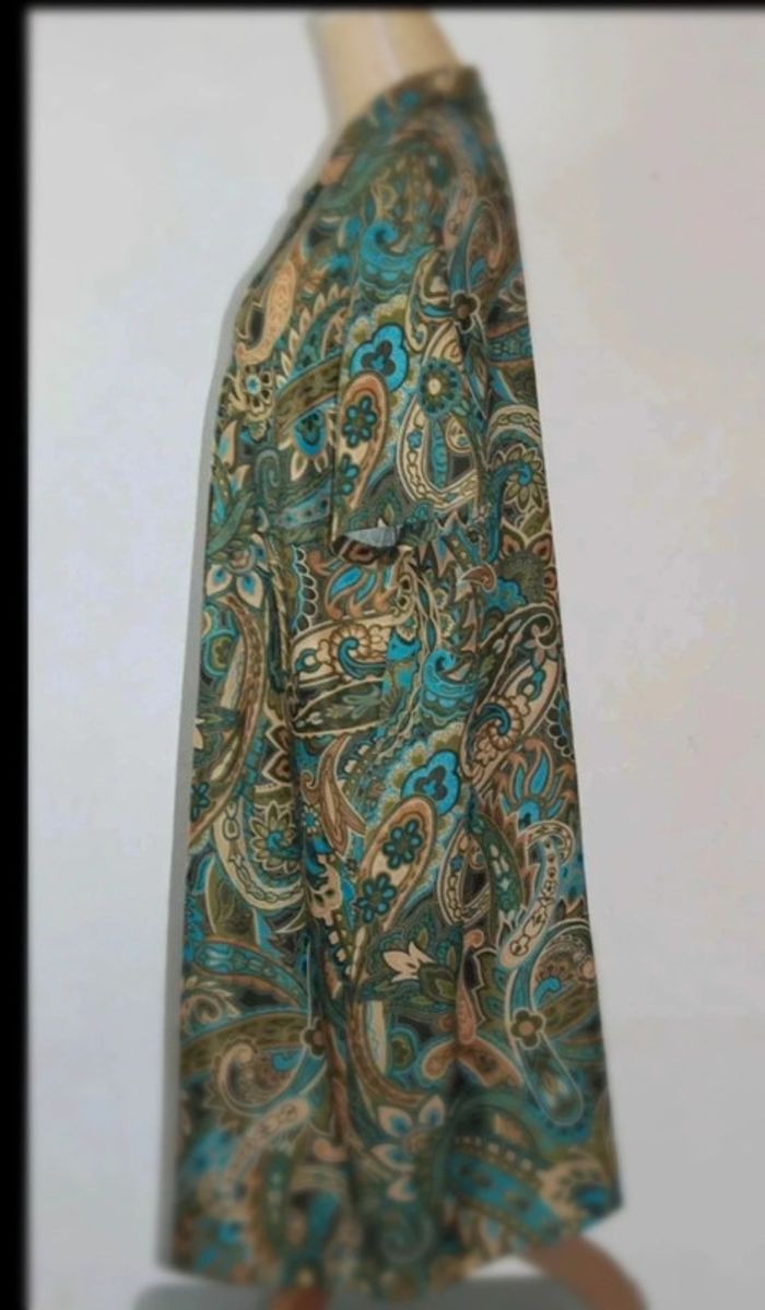 Robe demi-saison multicolore - Damart - 54 - photo numéro 7
