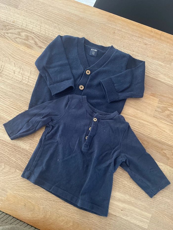 Gilet petit haut Kiabi 3 mois