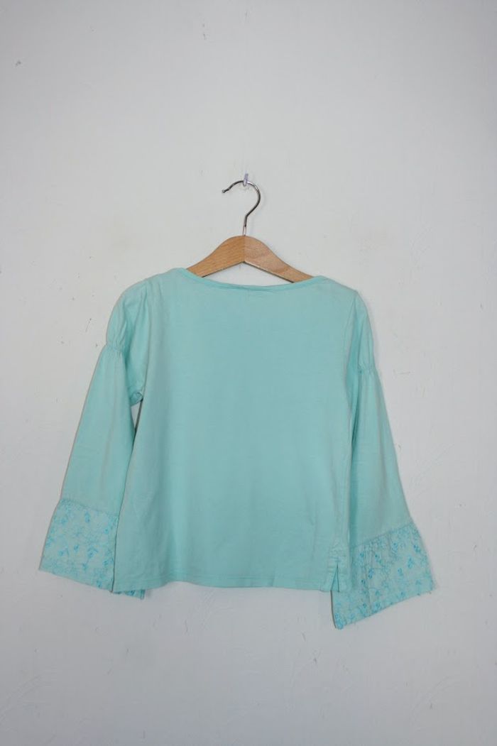 Tee shirt vert d'eau Kiabi - photo numéro 5