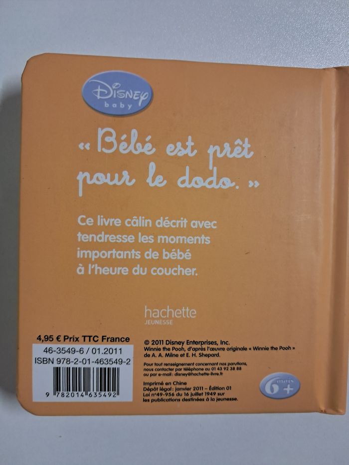 Lot 4 livres bébé Winnie l'ourson - photo numéro 7