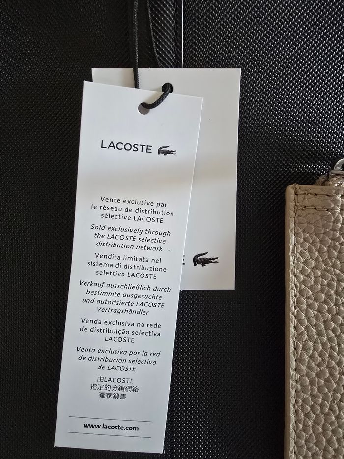 Sac lacoste cabas Anna réversible avec pochette original neuf - photo numéro 8