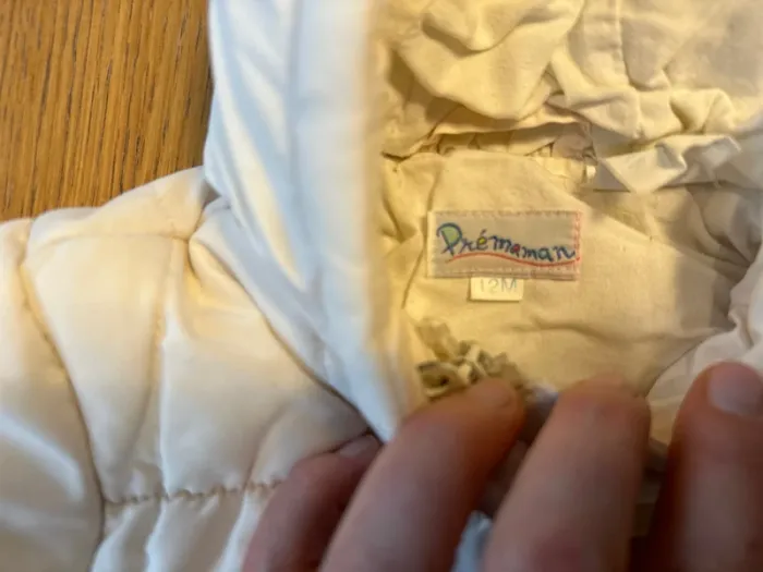 Doudoune chaude blanche hiver - photo numéro 3