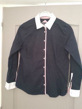 Chemise bleu marine sable et mer taille xxl