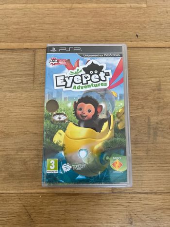 Boîte vide eye pet adventures psp