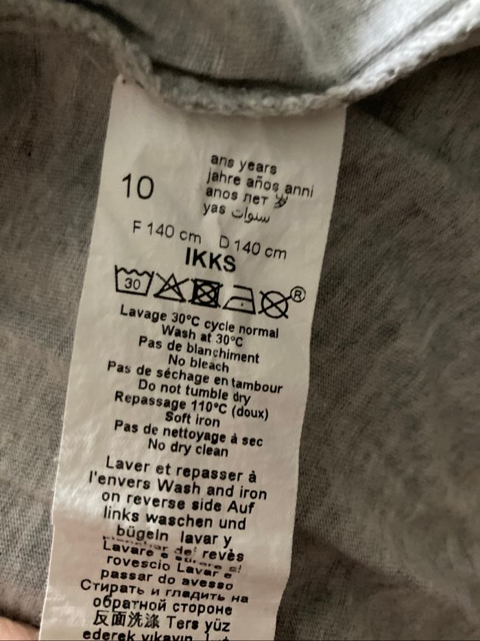 T-shirt IKKS, 10 ans - photo numéro 4