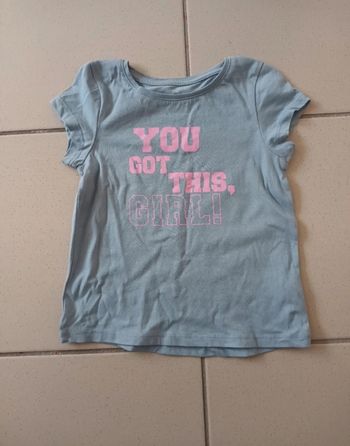 T-shirt fille 4/5 ans
