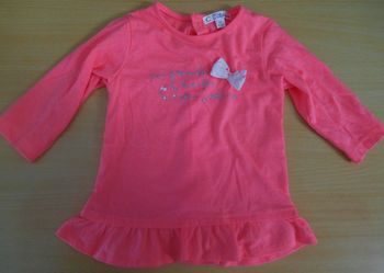 Robe manches longues 6-9 mois / Kitchoun