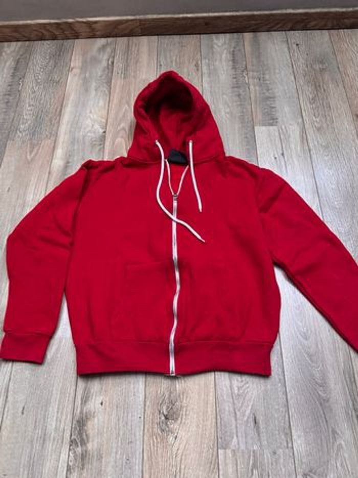 Veste survêtement Gangster Unit TM rouge - photo numéro 2