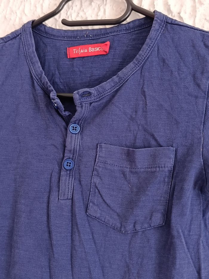 Tee-shirt bleu - photo numéro 2