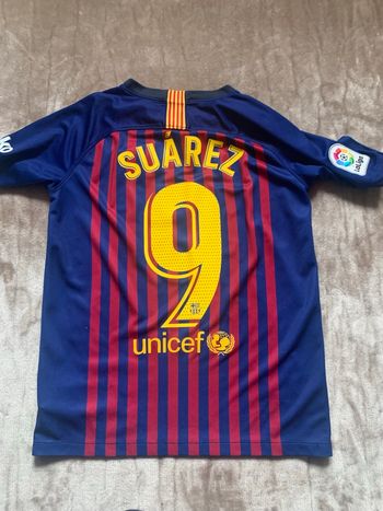 Maillot suarez Barcelone