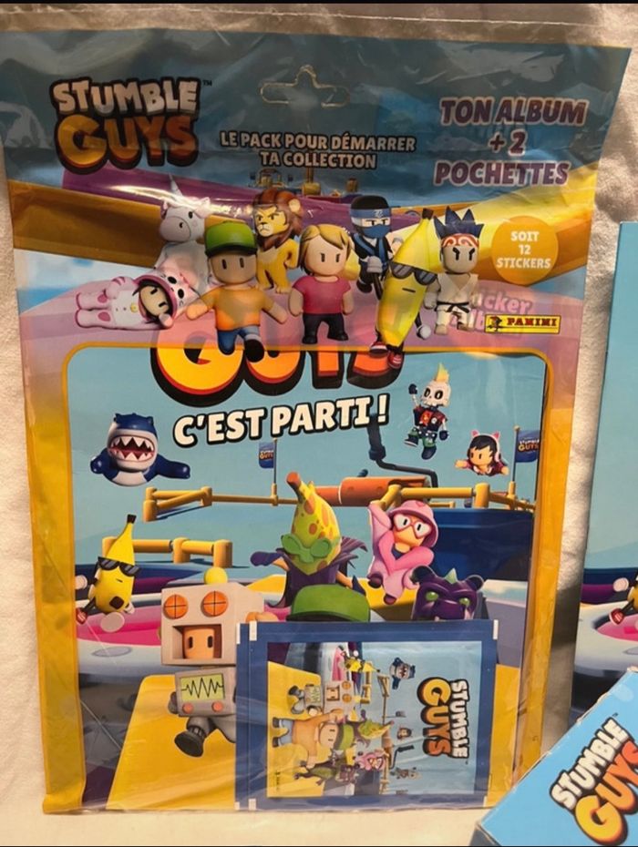 Kit panini stickers Stumble Guys Neuf scellé - photo numéro 2