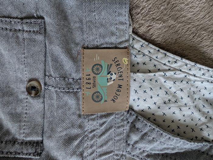 Salopette sergent major (et deux Tee shirts offerts) - photo numéro 3