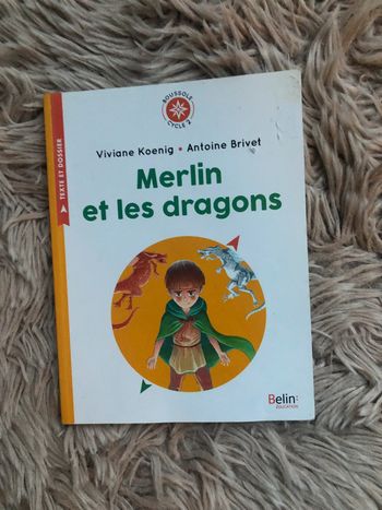 Livre Merlin et les dragons