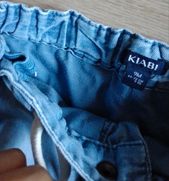 Ensemble Jean tee shirt manches longues kiabi Primark fille one of a kind 9 Mois - photo numéro 4