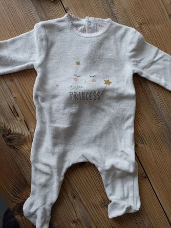 Pyjama fille 1 pièce 3 mois