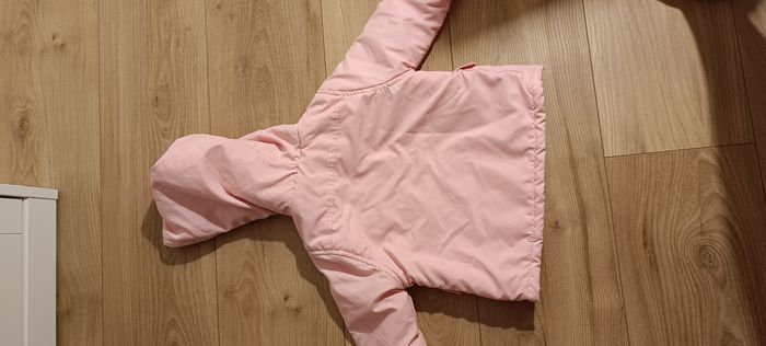 Manteau rose 12 mois hiver et mi saison - photo numéro 3
